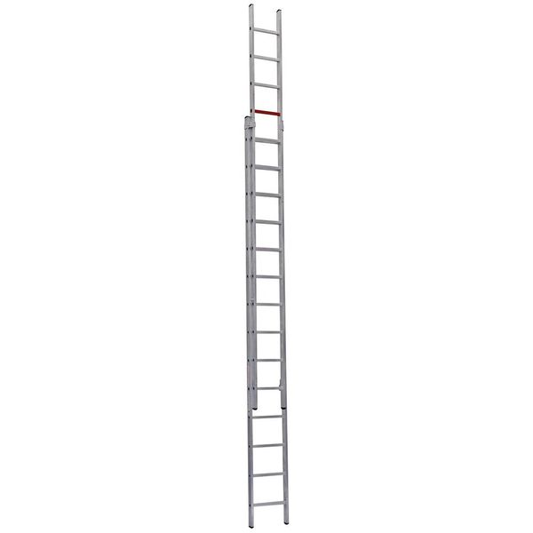 Двухсекционная выдвижная лестница (2x14ст) TS8 ID999MARKET_334950 фото